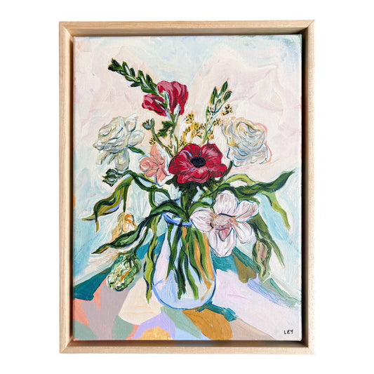 ‘SPRING GATHERED' FRAMED ORIGINAL PAINTING