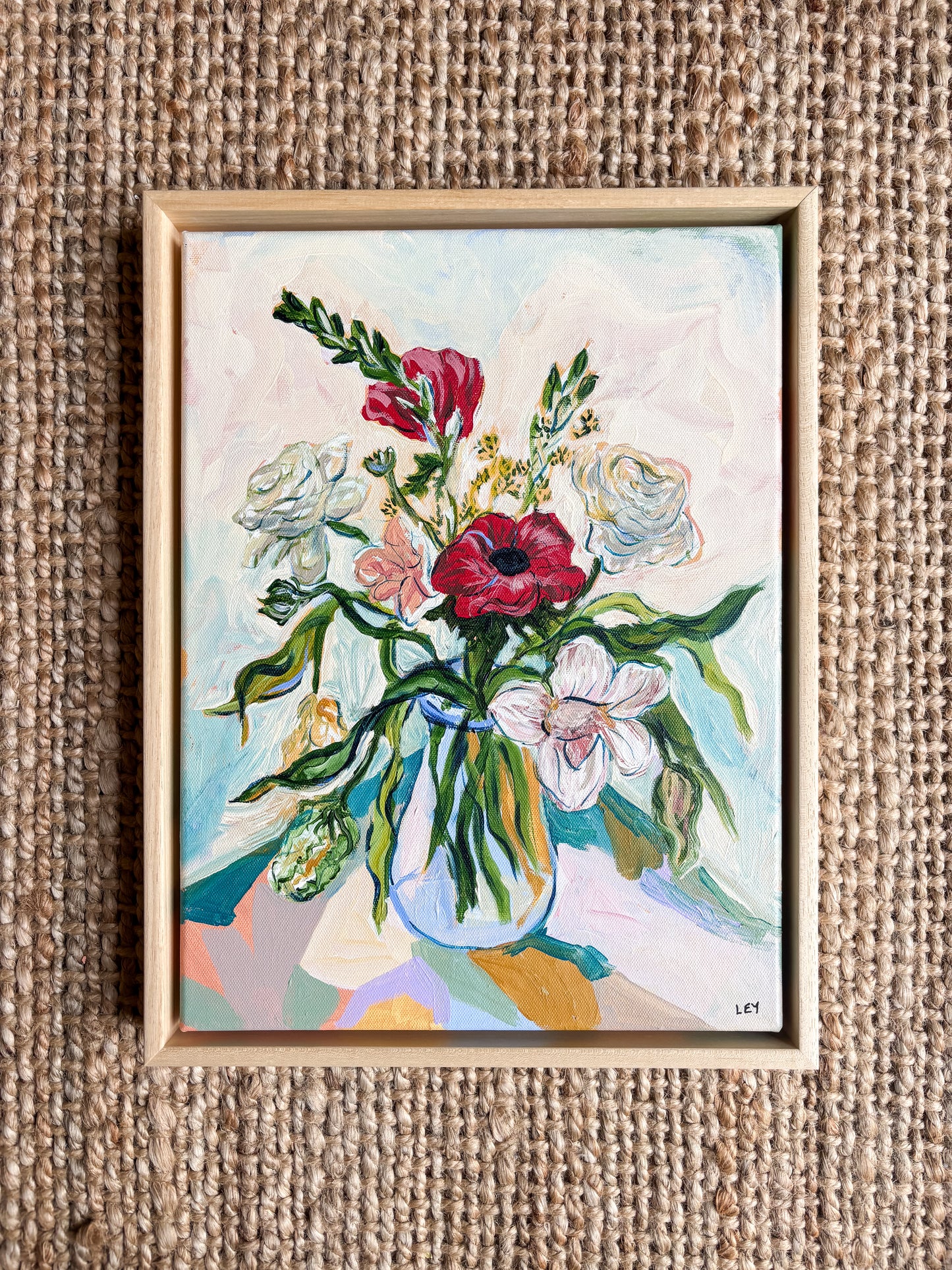 ‘SPRING GATHERED' FRAMED ORIGINAL PAINTING